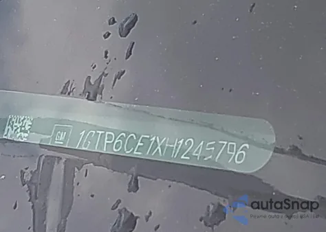 2017 GMC Canyon Sle из США, поврежденный, VIN 1GTP6CE1XH1245796